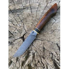 148.Р-Ніж "Мисливський" №12 Дамаська сталь.